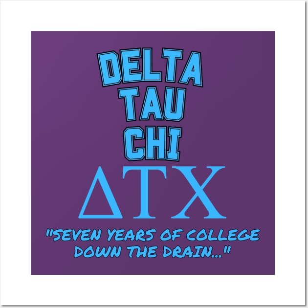 Delta Tau Chi Wall Art by Spatski